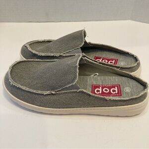 Pop Gray Slip on Loafers Size 6.5